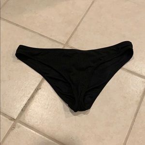 HULA HONEY black bikini bottoms